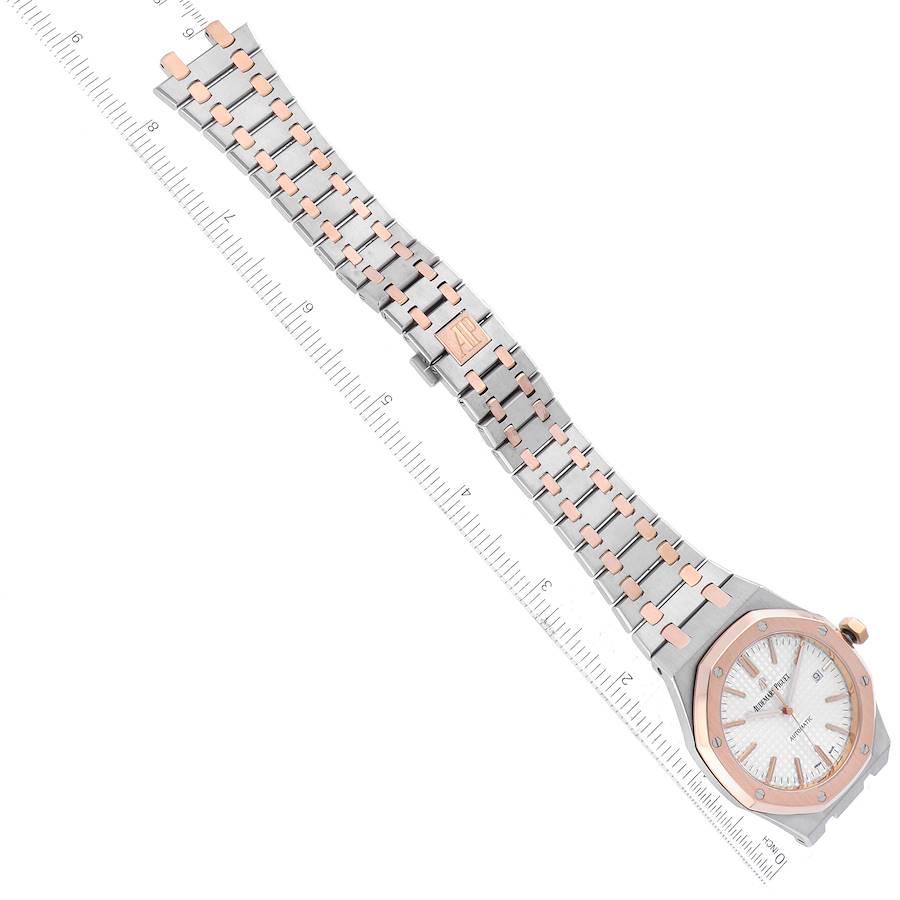 Audemars Piguet Royal Oak Steel Rose Gold Mens Watch 15400SR