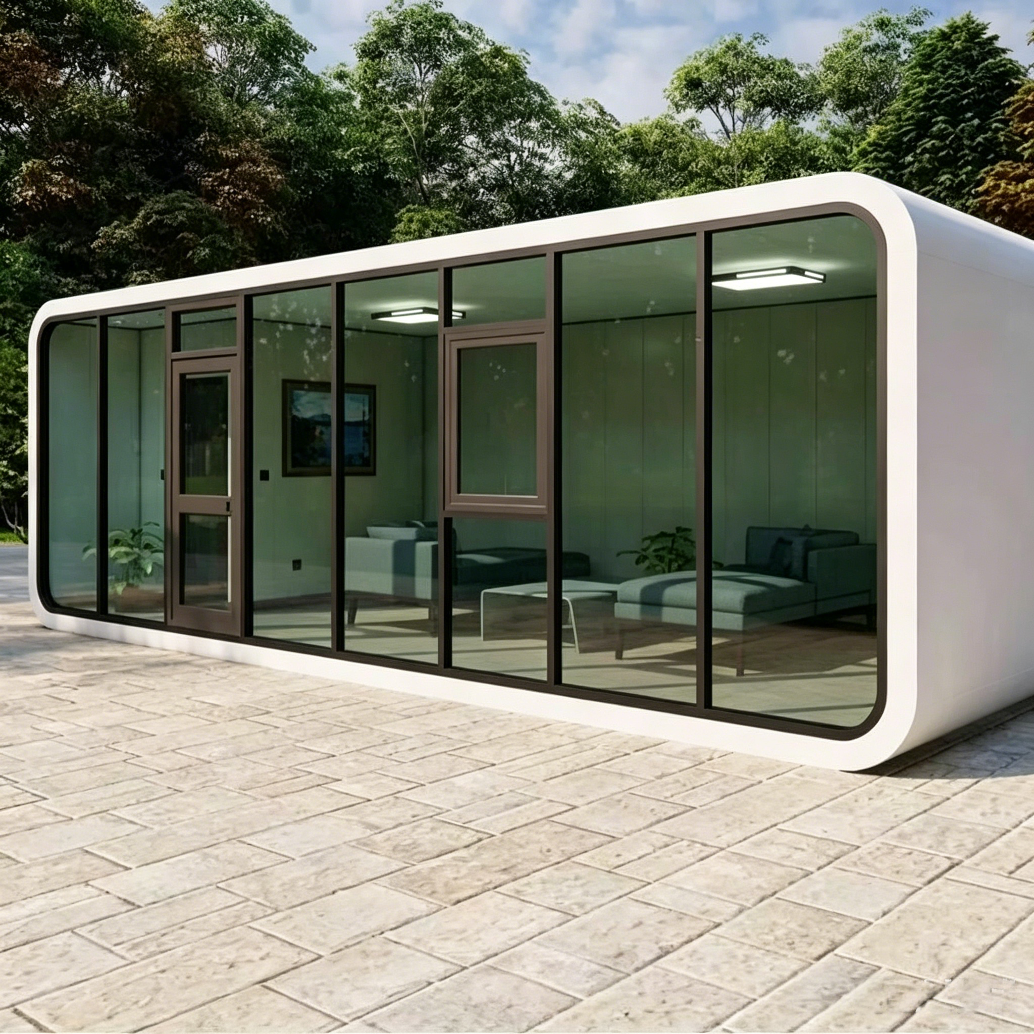 Apple pod house