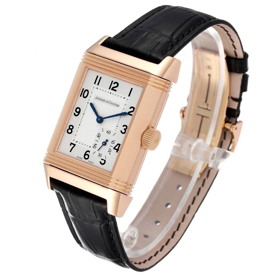 Jaeger LeCoultre Grande Reverso Rose Gold Mens Watch Q3012420