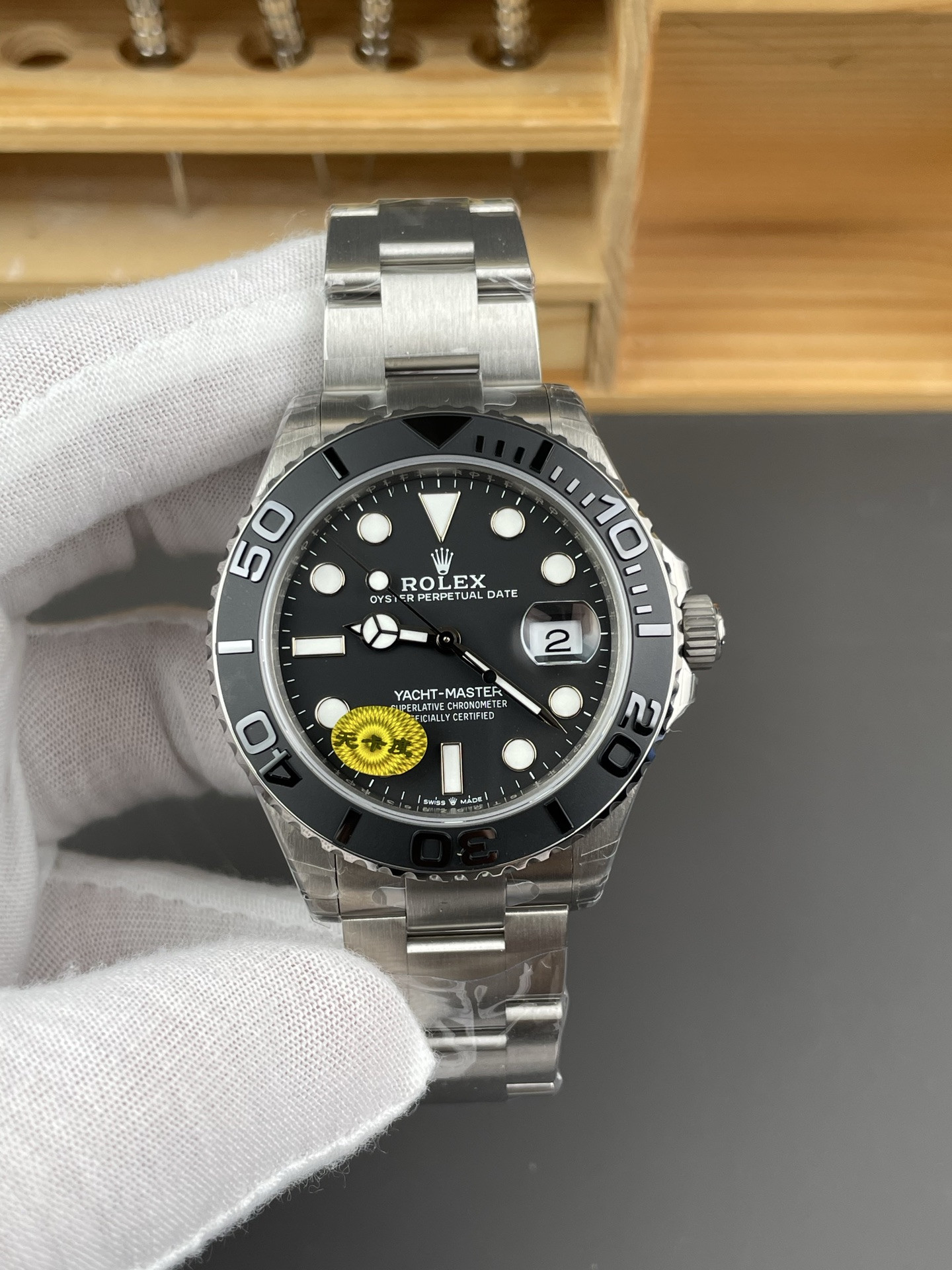Titanium Yacht-Master with Ceramic Bezel