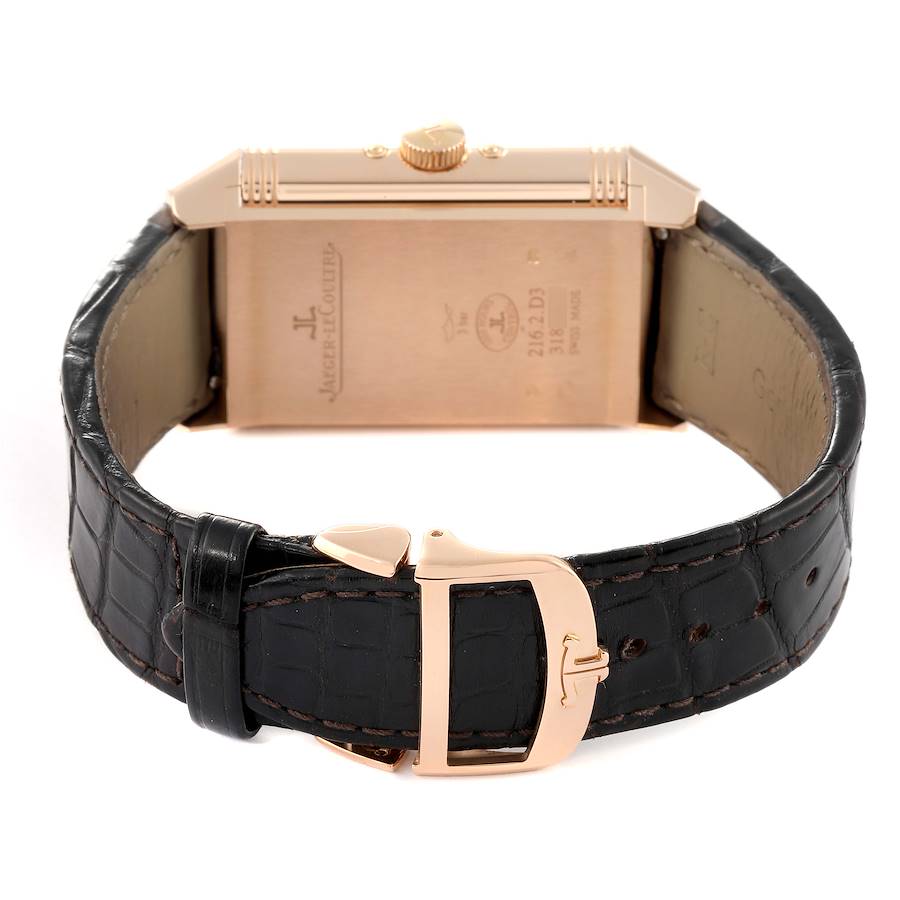 Jaeger LeCoultre Reverso Tribute Duoface Rose Gold Watch Q3912420