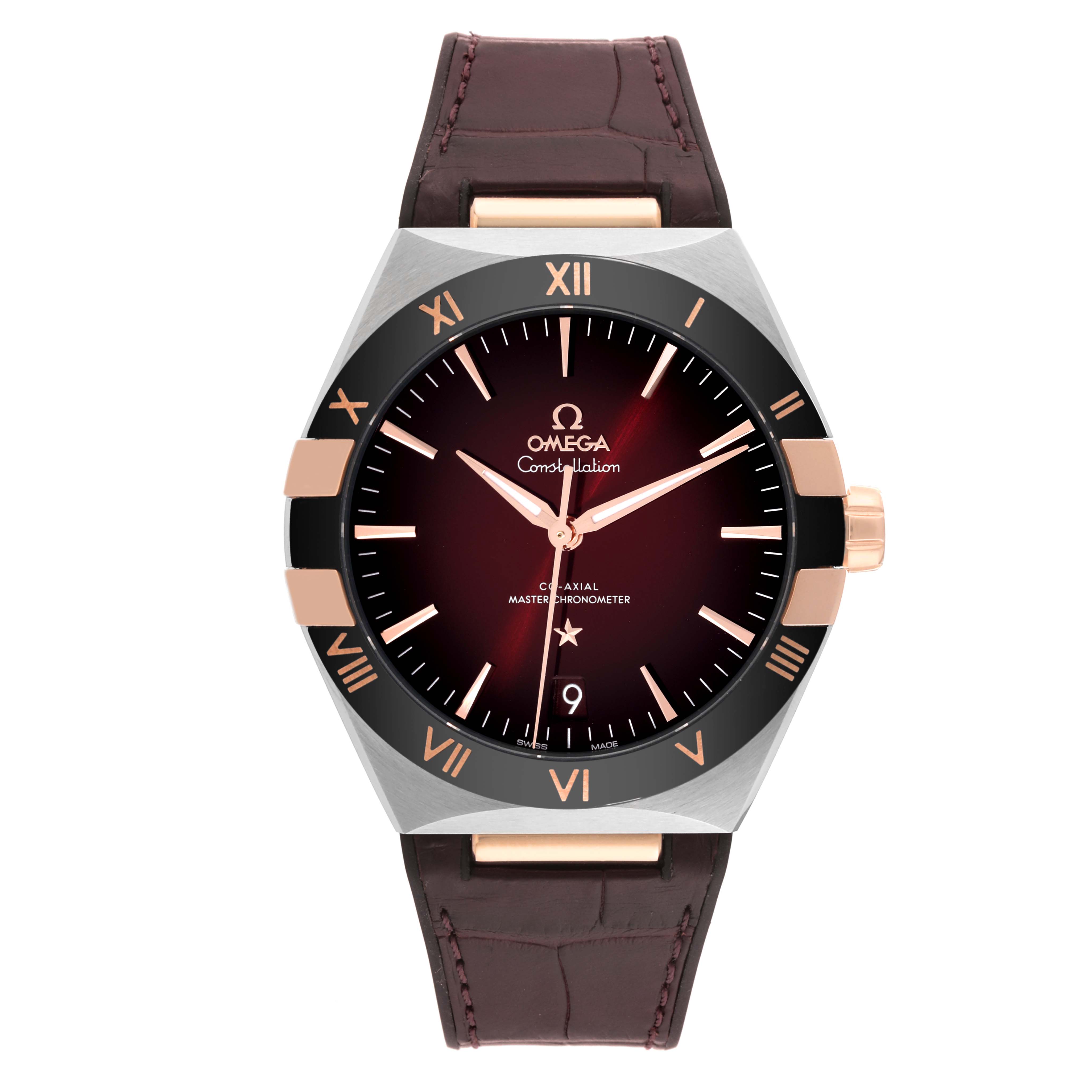 Omega ConstellationSteel Rose Gold Mens Watch 41.0 MM 131.23.41.21.11.001