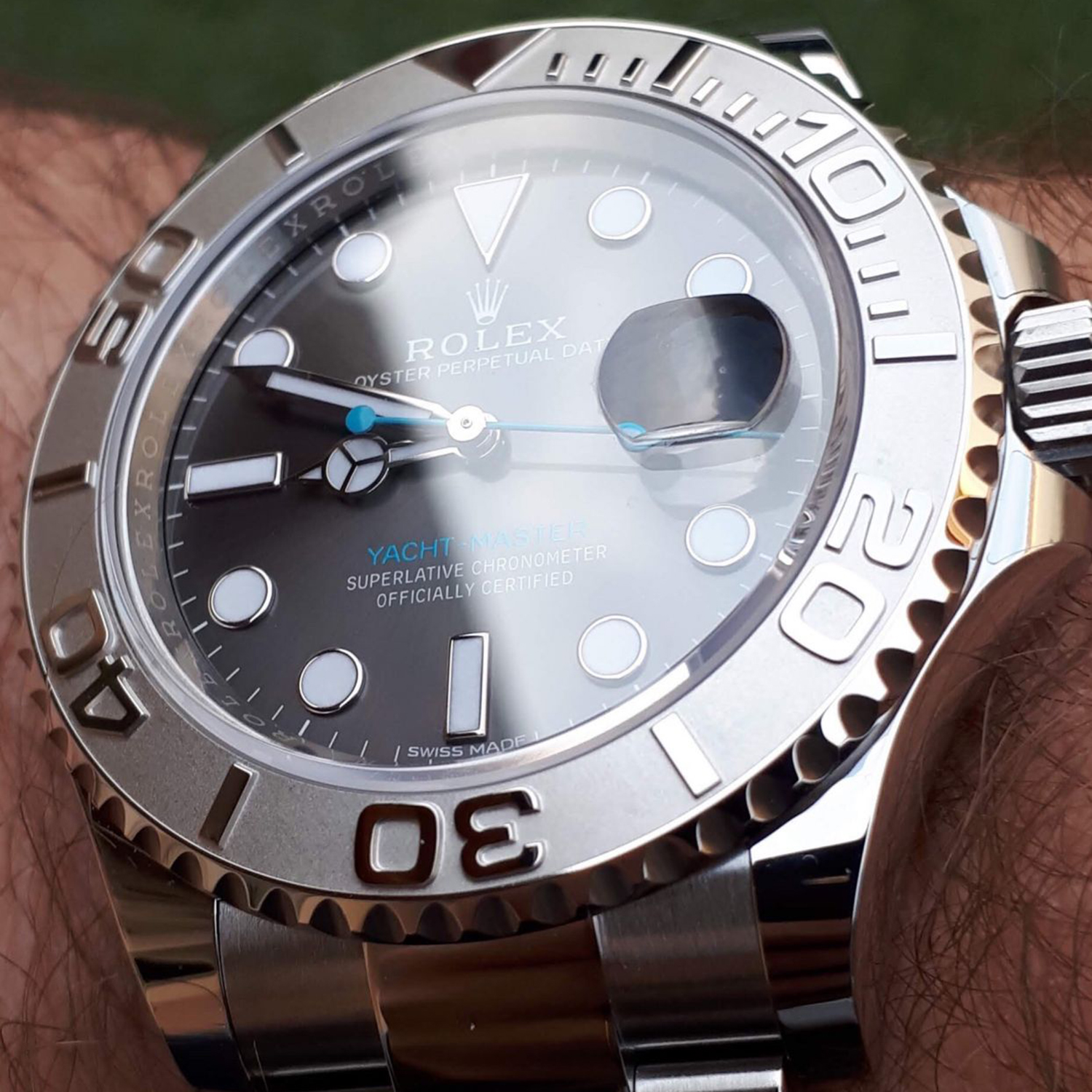 Rolex Yacht-Master 40 Stainless Steel and Platinum 126622 Unworn