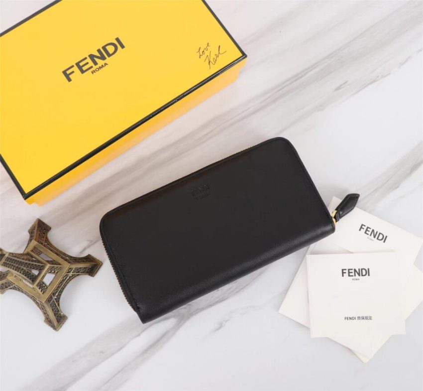 Replica Fendi Yellow Eyes Wallet