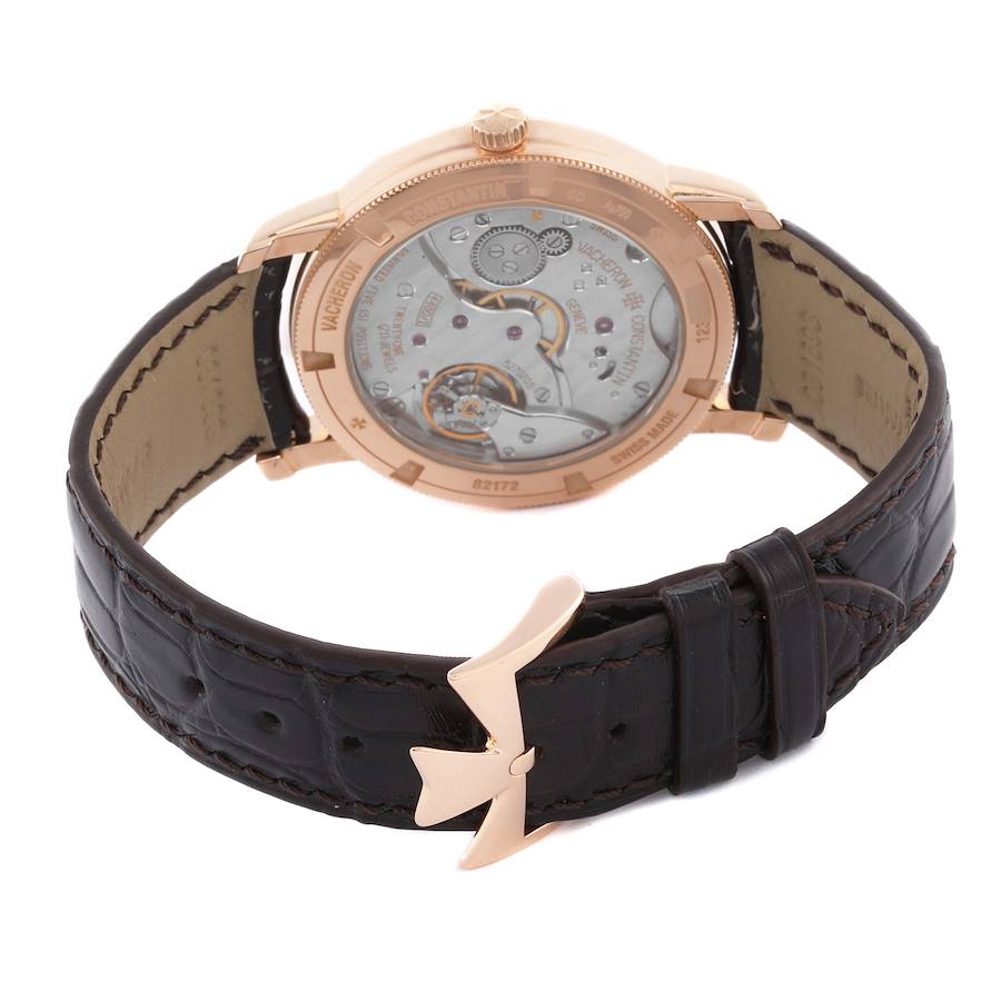 Vacheron Constantin Traditionnelle Rose Gold Mens Watch 82172