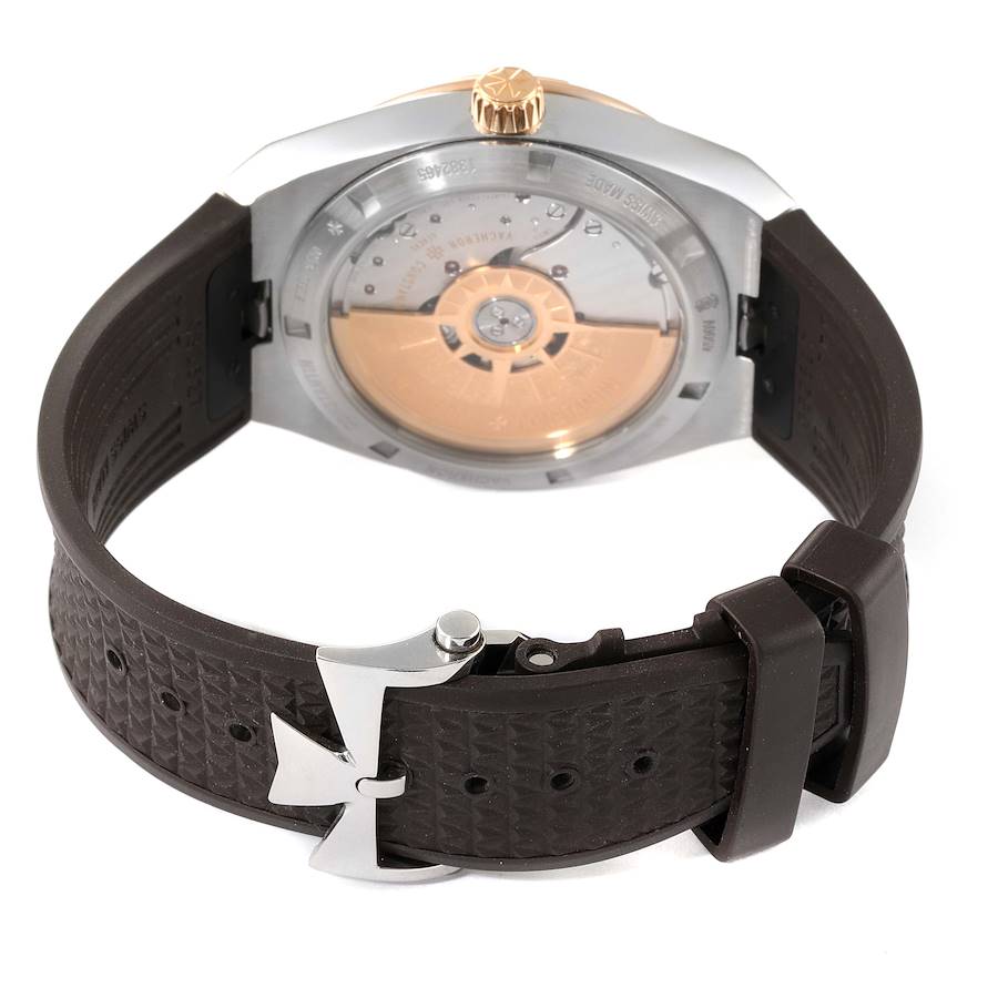 Vacheron Constantin Overseas Steel Rose Gold Mens Watch 4500V