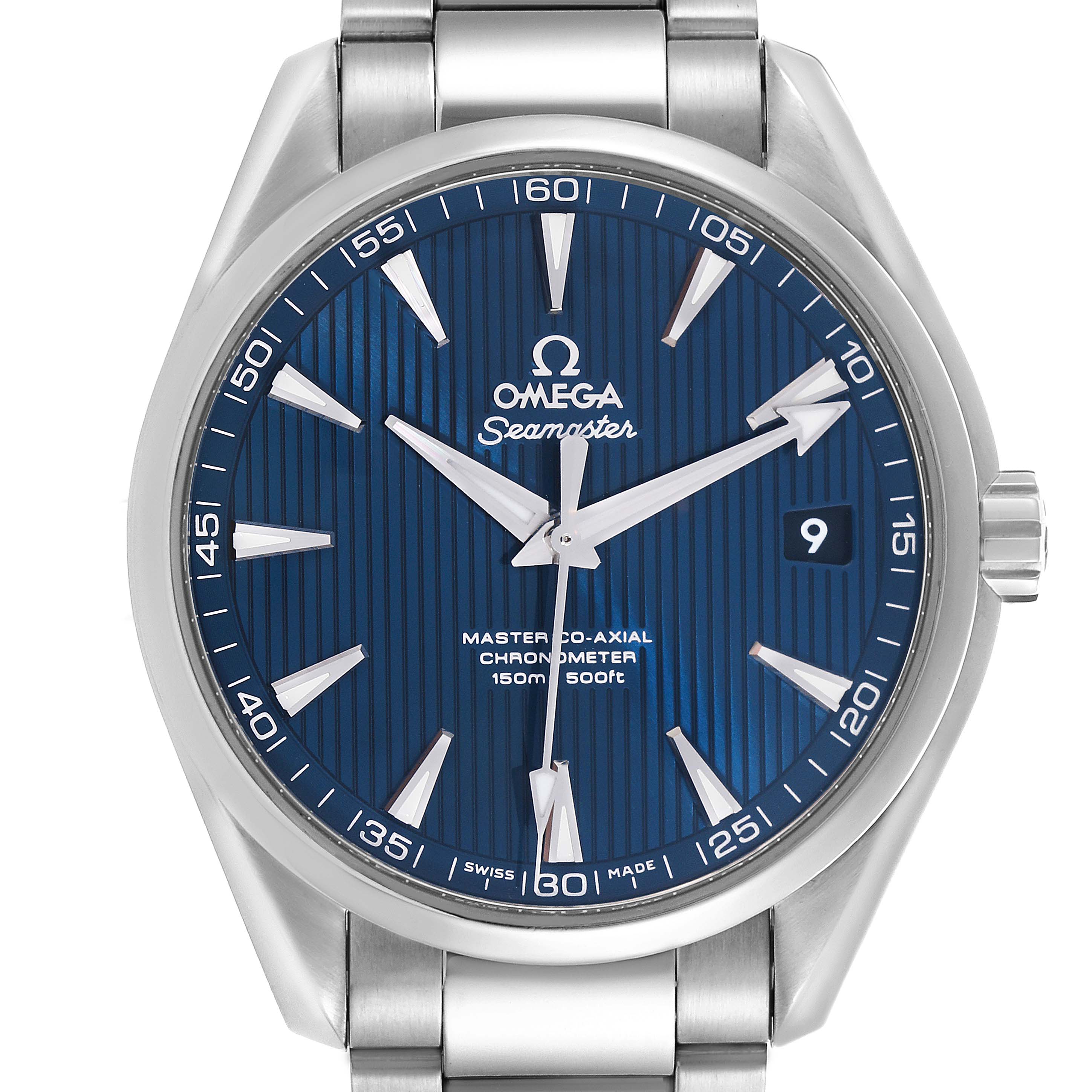 Omega Seamaster Aqua Terra Blue Dial Steel Mens Watch 41.5 MM 231.10.42.21.03.003