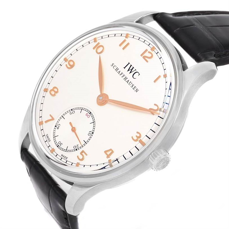 IWC Portuguese Chrono Manual Stainless Steel Mens Watch IW545408