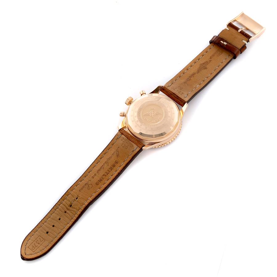 Breitling Navitimer 01 Limited Edition Rose Gold Black Dial Mens Watch R13323