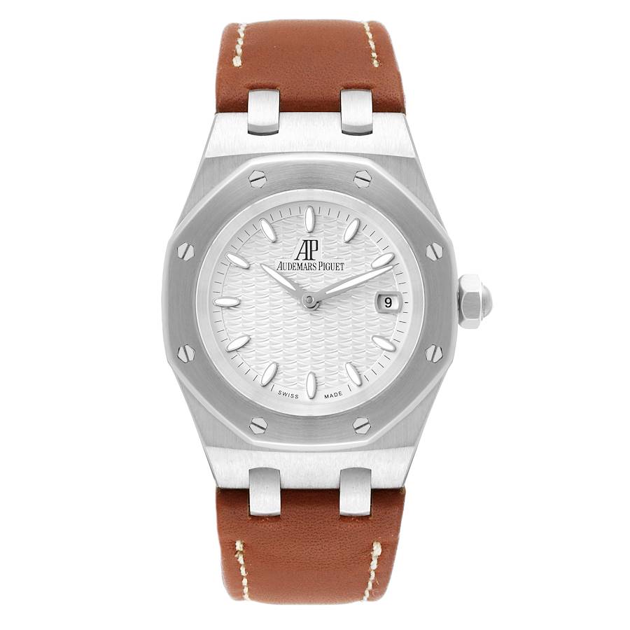 Audemars Piguet Lady Royal Oak 33 mm Silver Dial Steel Ladies Watch 67600ST