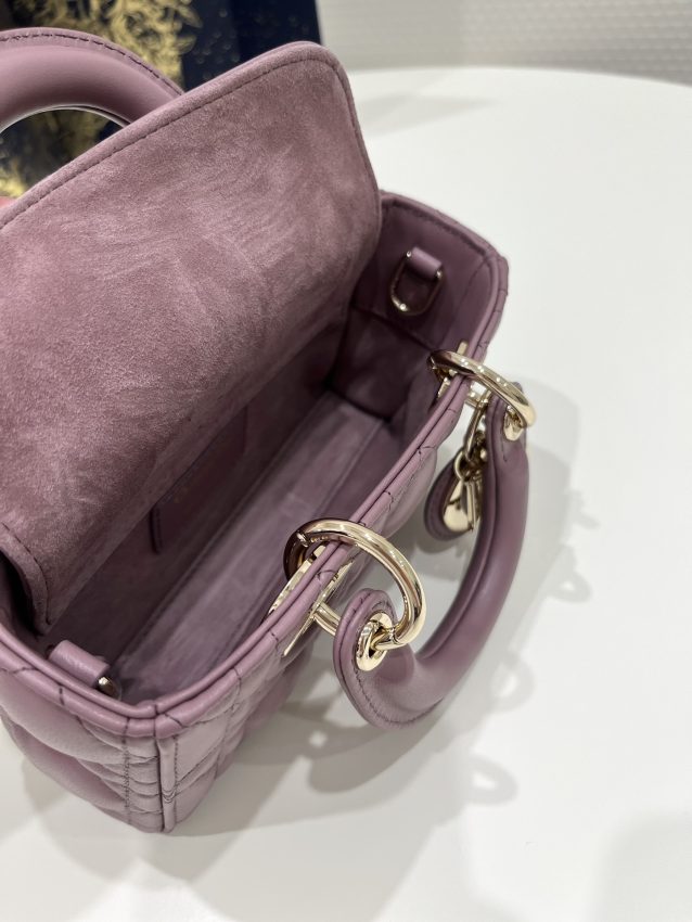 Replica Dior Lady D – Joy Mini Bag Dark Purple