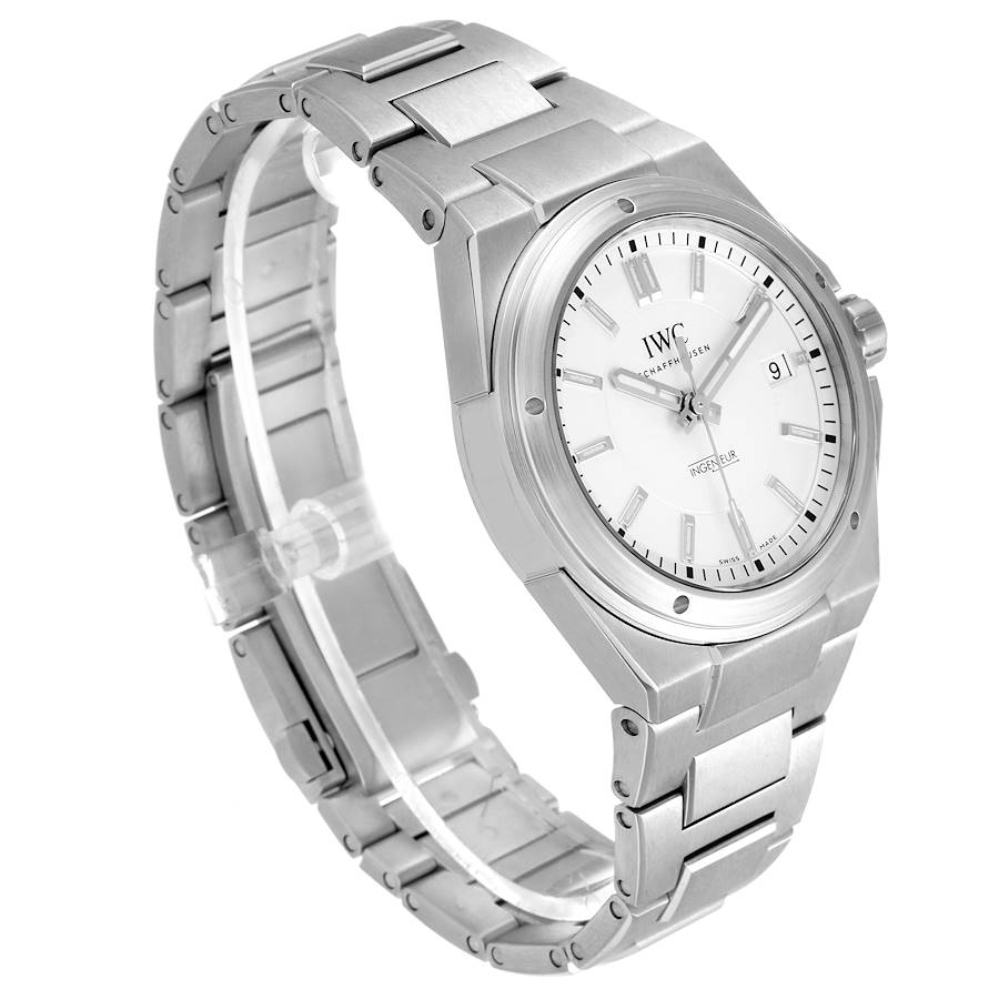 IWC Ingenieur Automatic Silver Dial Steel Mens Watch IW323904