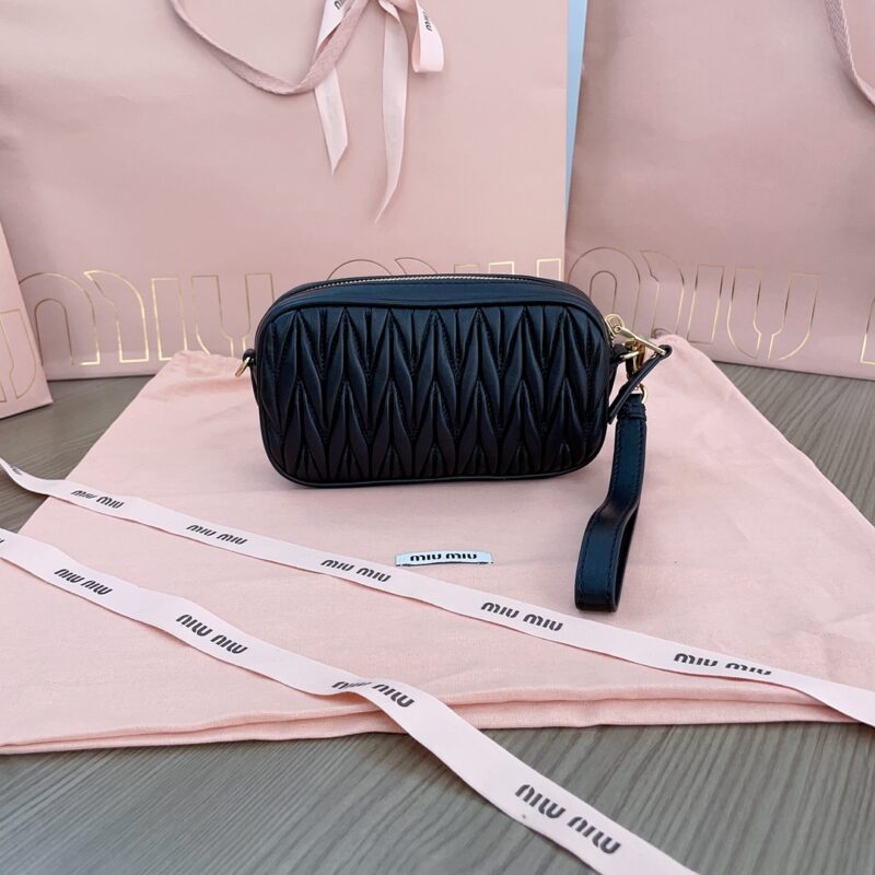 Replica Miu Miu Clutch Black