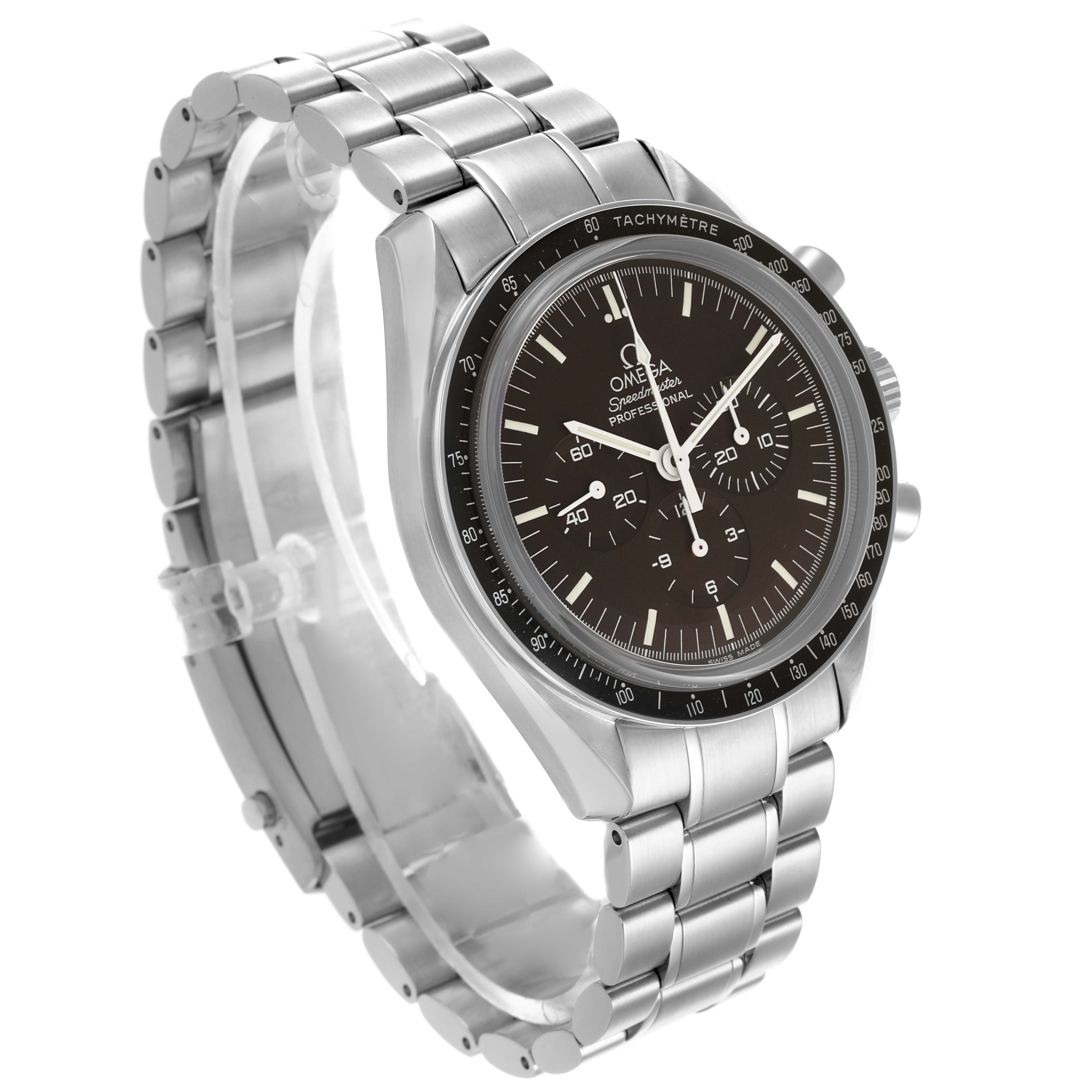 Omega Speedmaster Brown Dial Steel Mens Moon Watch 42.0 MM 311.30.42.30.13.001