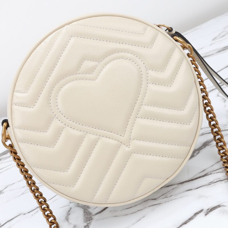Replica Gucci GG Mormont Round White