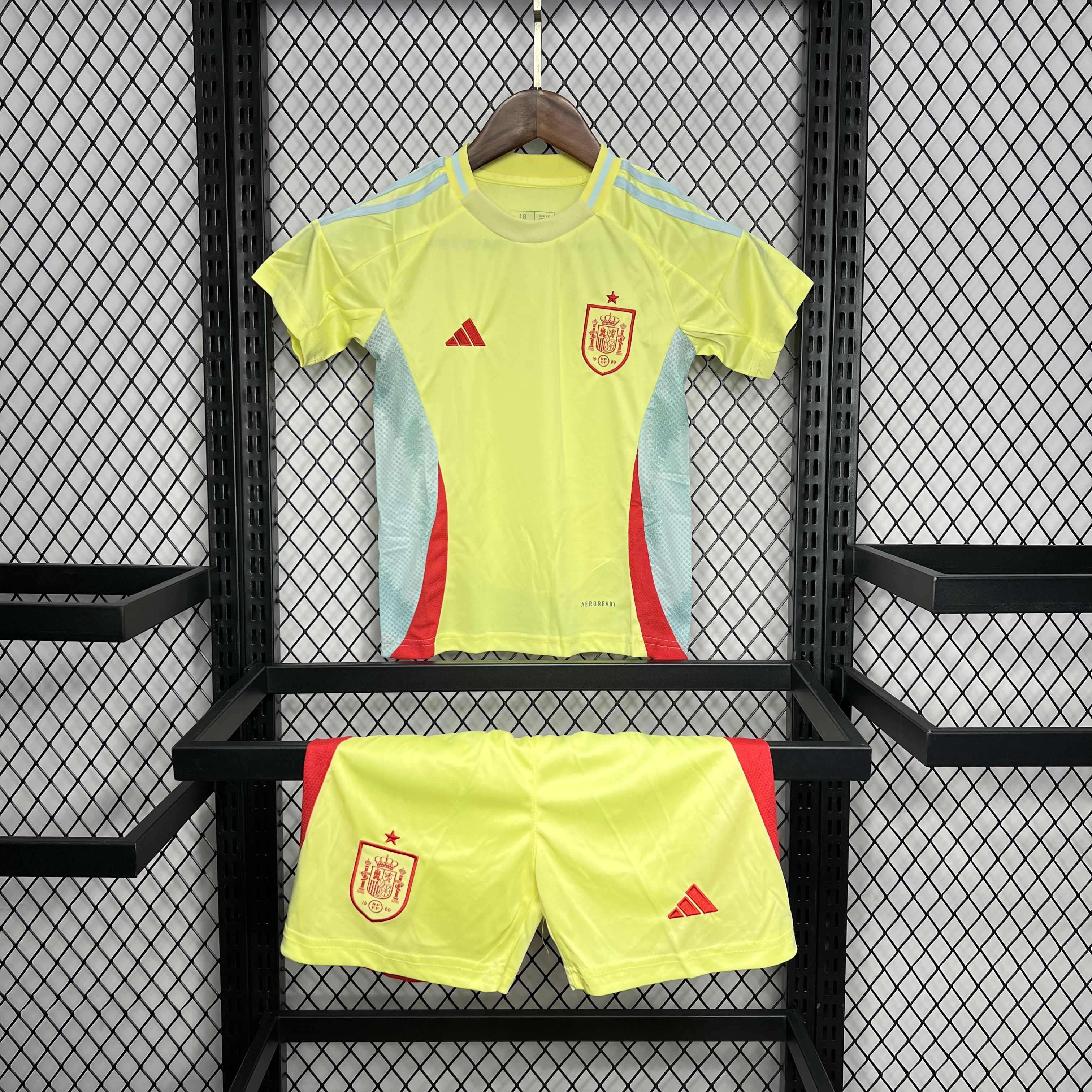 Spain 2024 Away Kids Kit