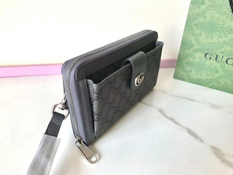 Replica Gucci Ophidia GG Wallet Grey