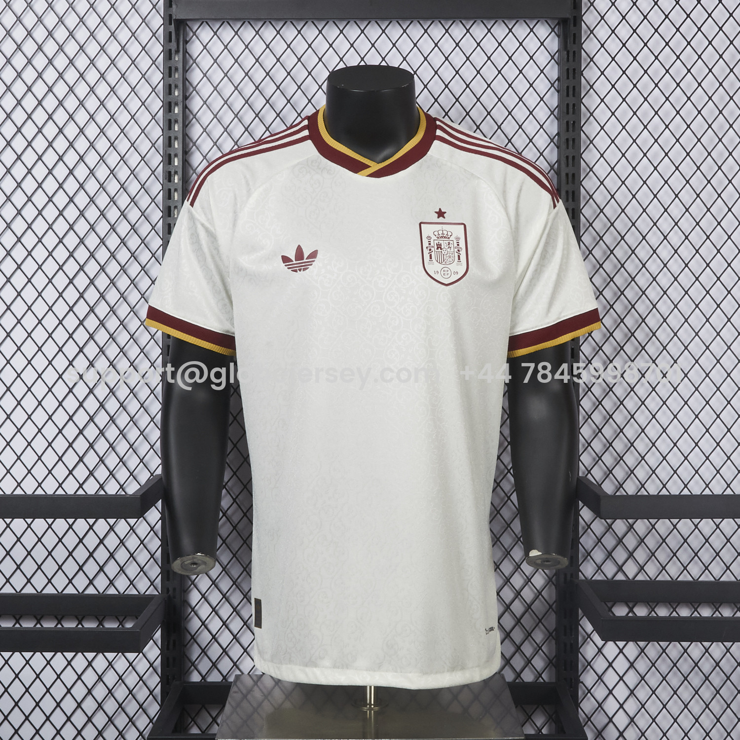 Spain 2026 Away White Jersey - Player Version