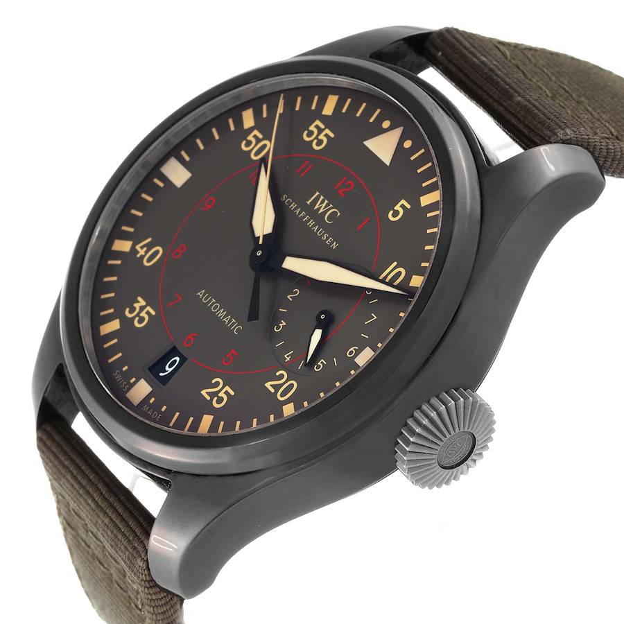 IWC Big Pilots Top Gun Miramar Ceramic Mens Watch IW501902