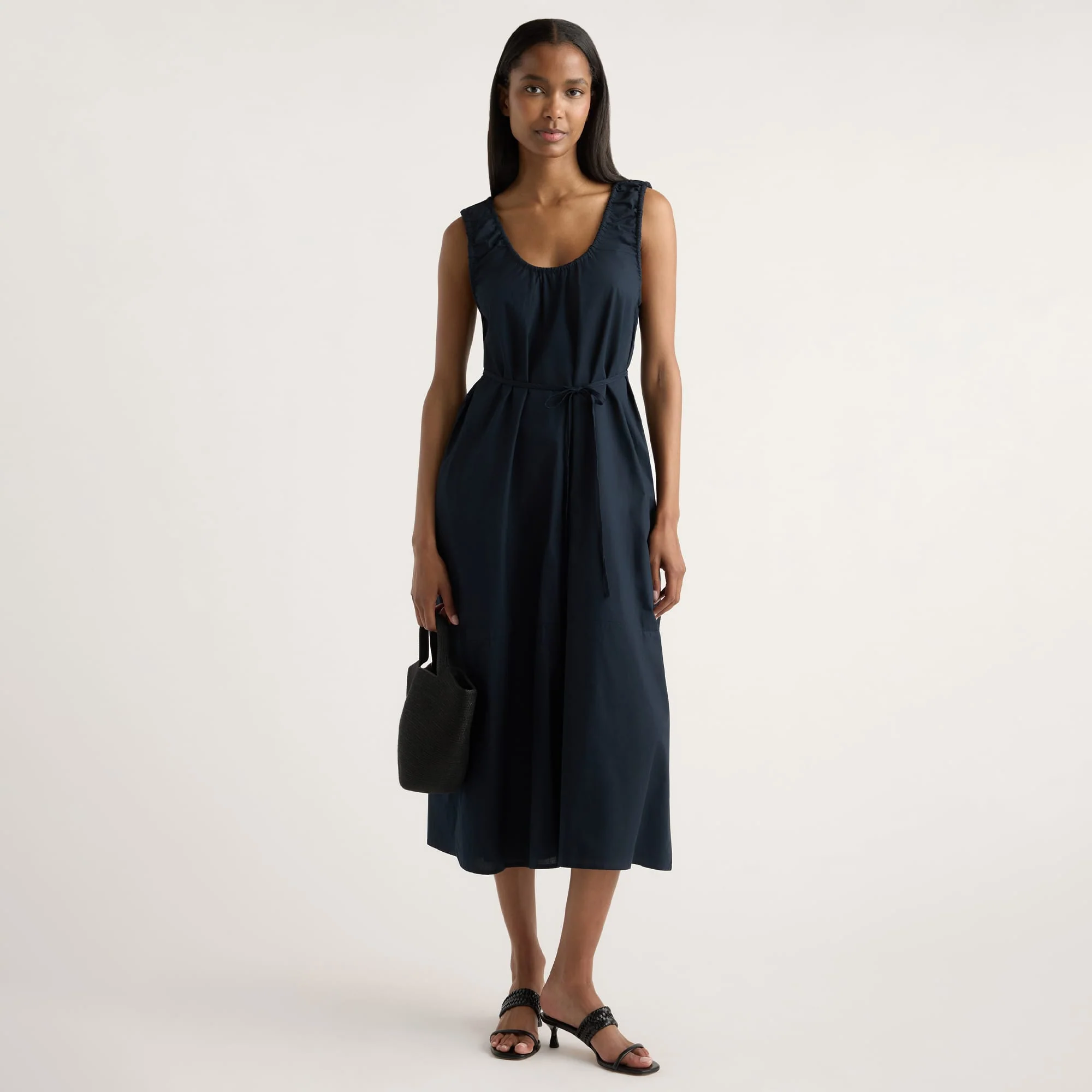 Midori Organic Cotton U-Neck Dress
