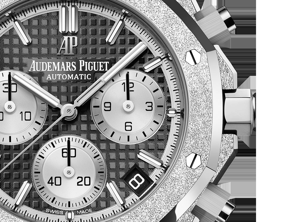 ROYAL OAK FROSTED GOLD CHRONOGRAPH Black Dial 41mm