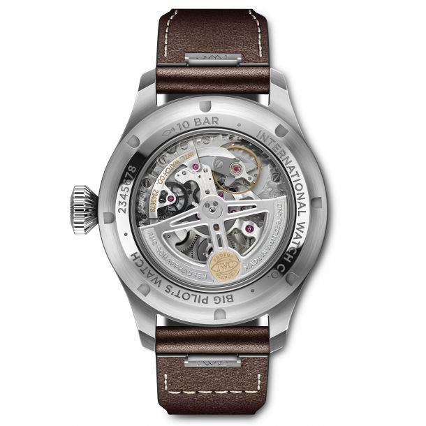 IWC 329301 Big Pilot's Watch 43, Brown Leather Strap