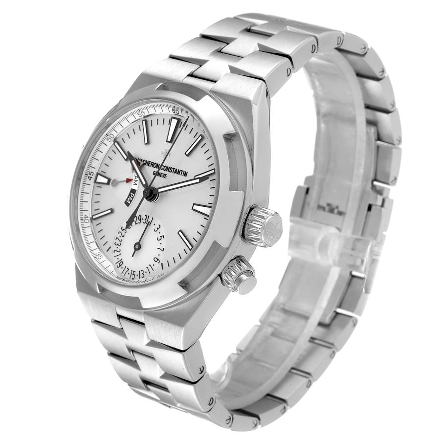 Vacheron Constantin Overseas Dual Time Steel Mens Watch 7900V