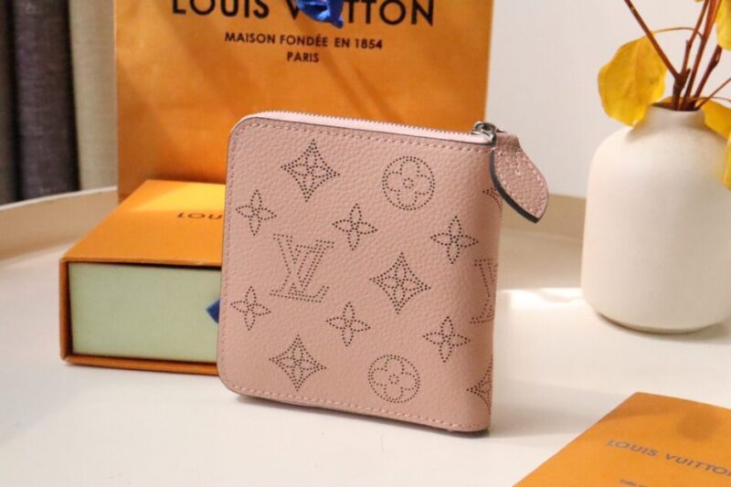 Louis Vuitton Zipper Coin Purse Pink