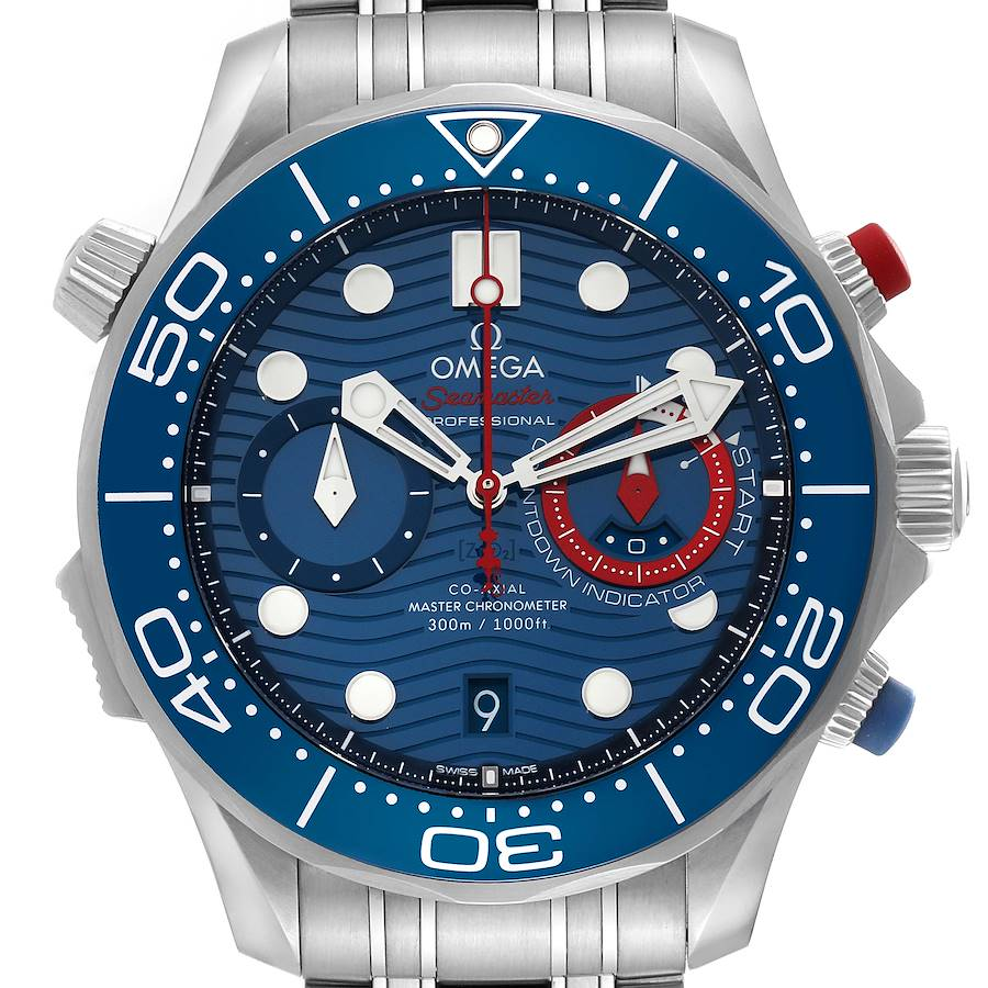 Omega Seamaster 44 Chronograph Steel Mens Watch 210.30.44.51.03.002