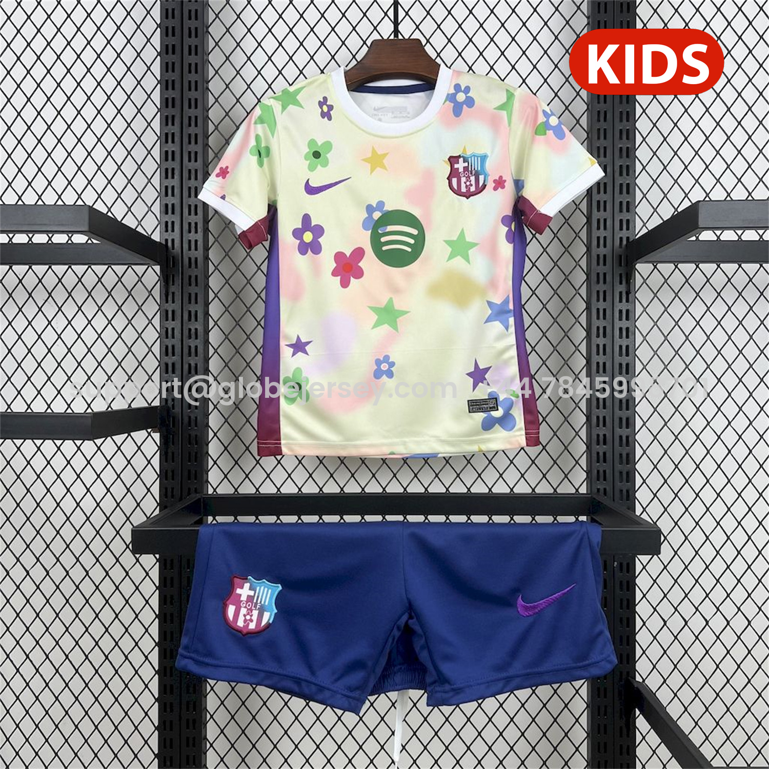 Barcelona 25-26 Stars And Flowers Pink Special Kids Kit
