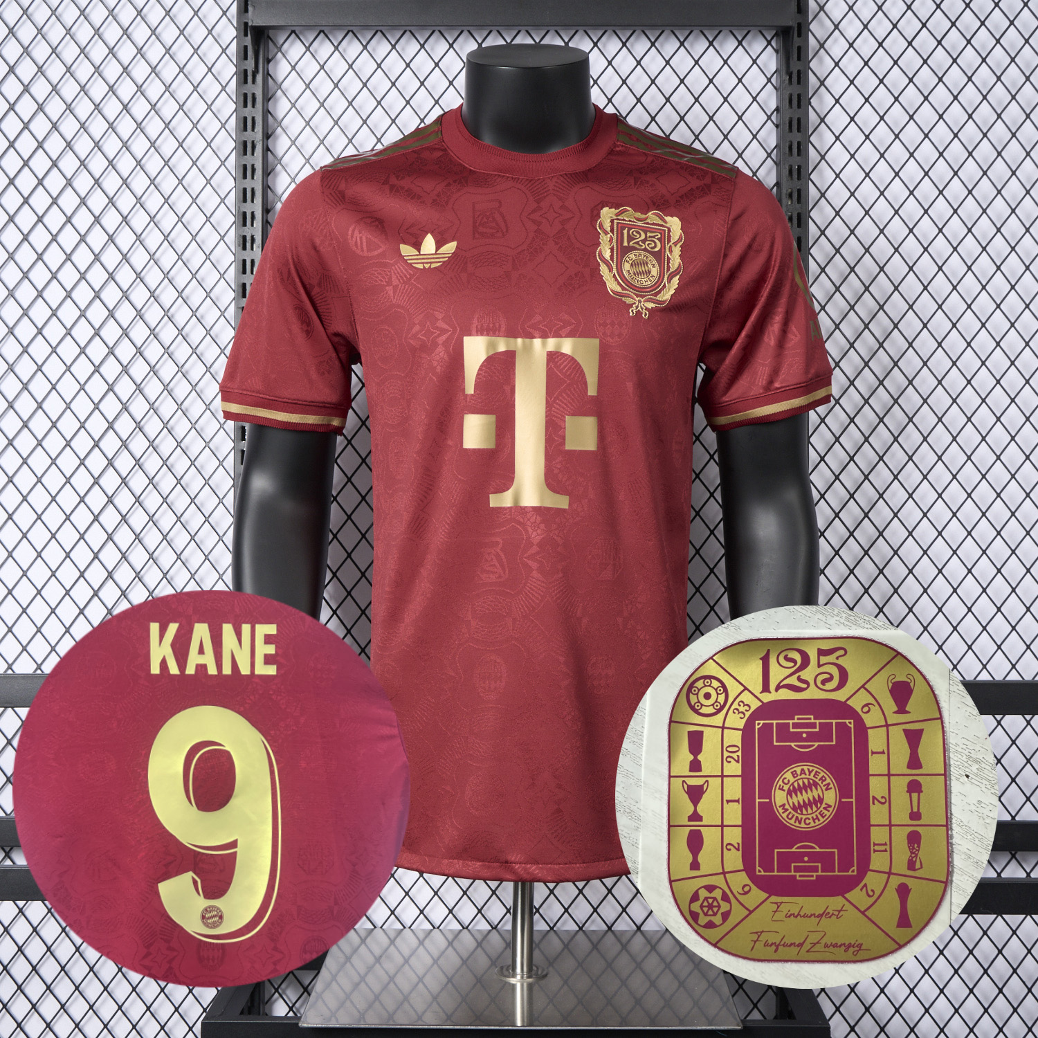 Bayern Munich 2025 125th Anniversary Jersey - Player Version