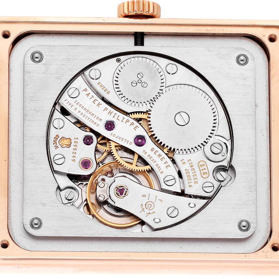 Patek Philippe Gondolo Rose Gold Rose Dial Mens Watch 5109
