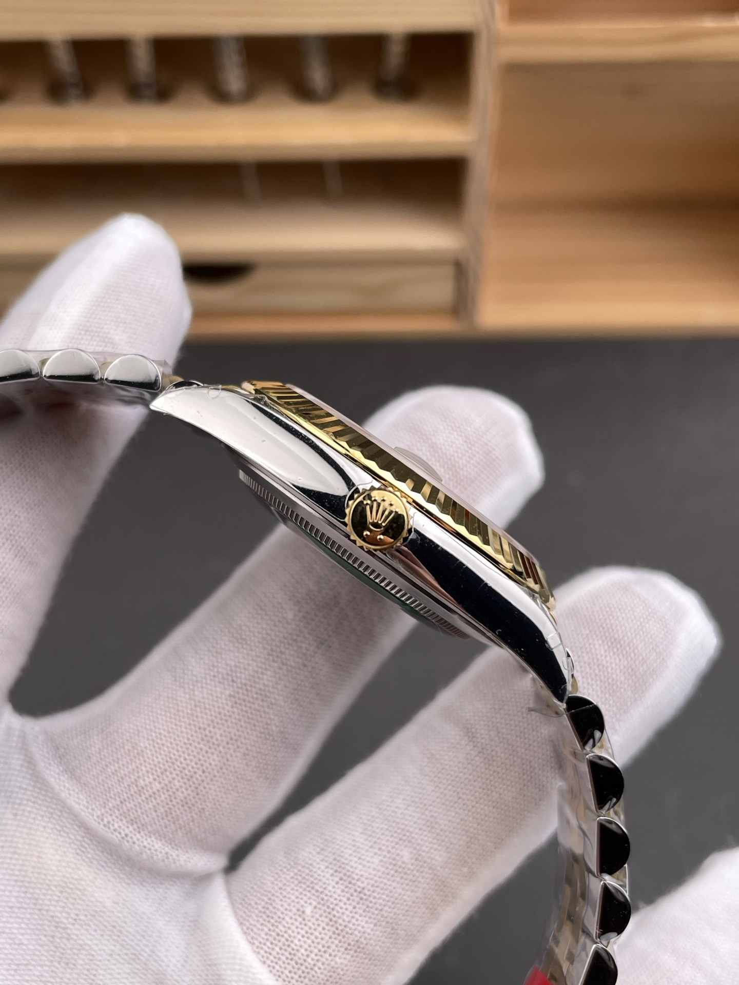 Two-tone Champagne Dial Datejust V2 Version