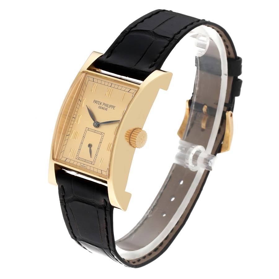 Patek Philippe Pagoda Yellow Gold Limited Edition Mens Watch 5500J