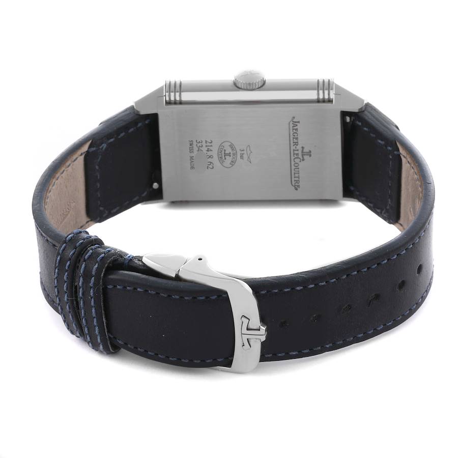 Jaeger LeCoultre Reverso Tribute Steel Mens Watch 214.8.62 Q3978480