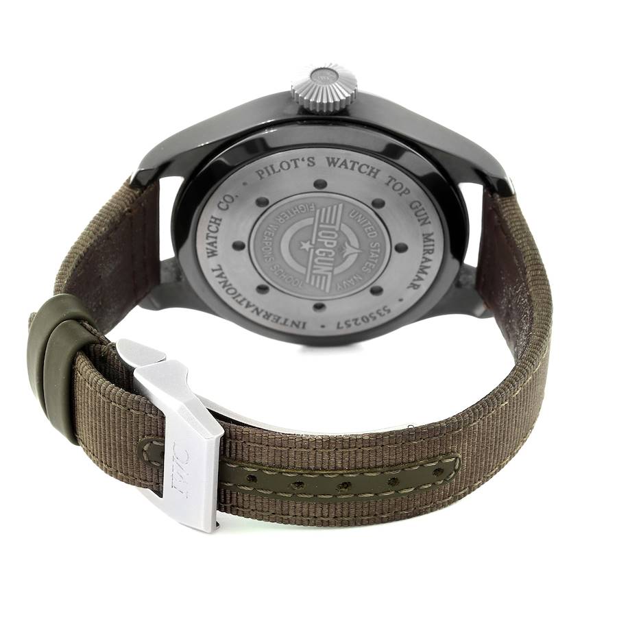 IWC Big Pilots Top Gun Miramar Ceramic Mens Watch IW501902
