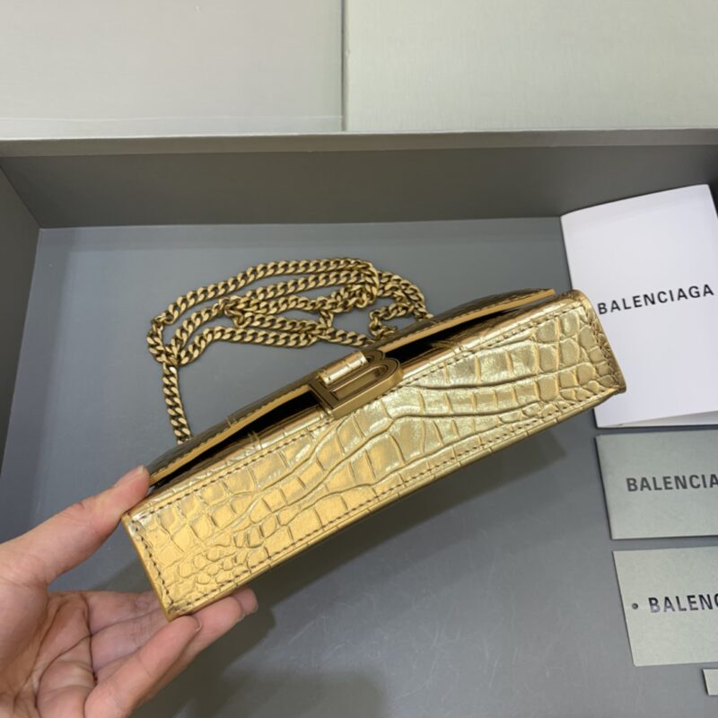 Replica Balenciaga Hourglass On Chain Gold