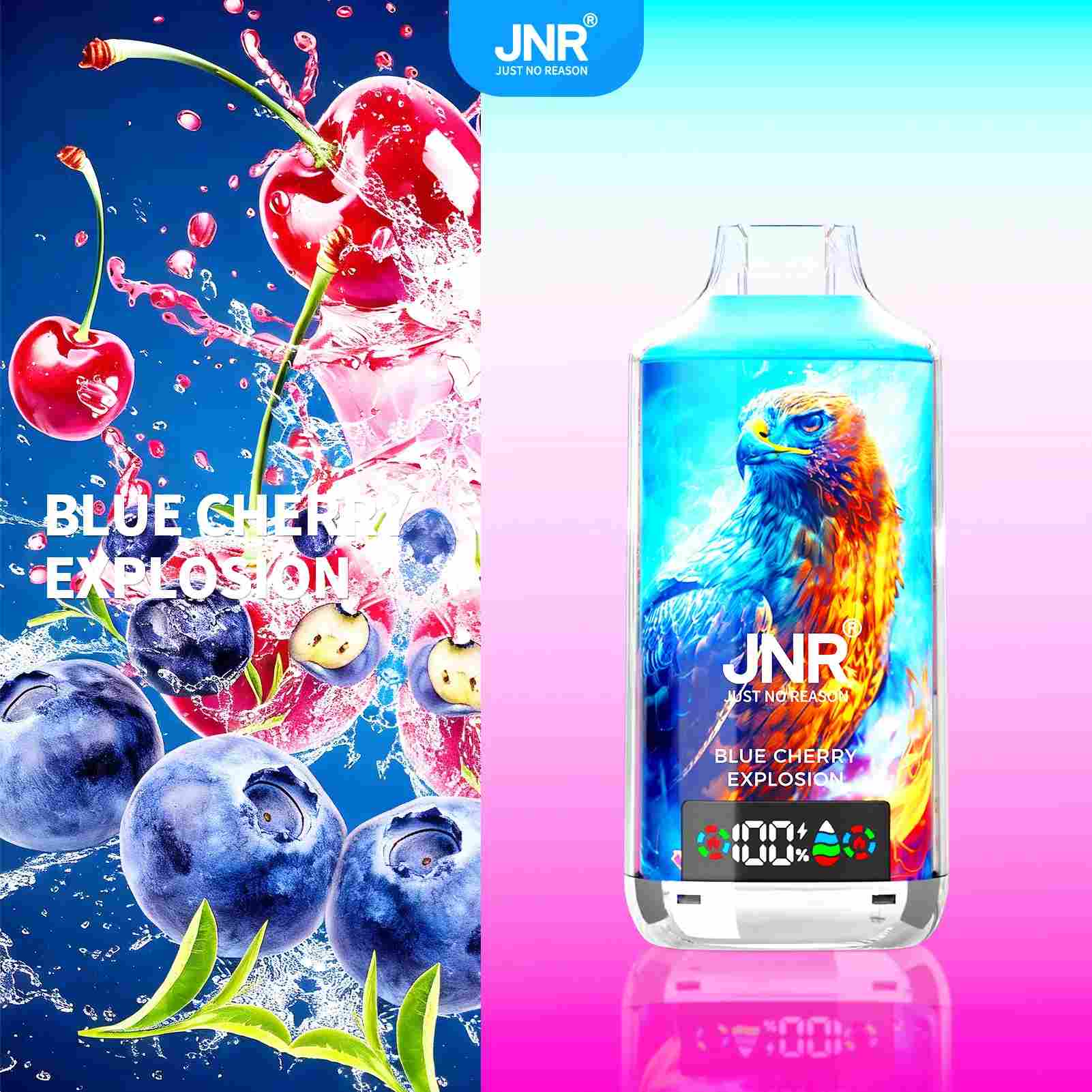 🔥 JNR Falcon-X 18K Jednorazowy Vape | 2% Nikotyny 💨 18,000 Puffów 🍓🥭❄️ | Ulepszona wersja 16K 🚀 | Szybka wysyłka z Polski 1-3 dni 🚚🇵🇱 | Amerykańska jakość 🇺🇸