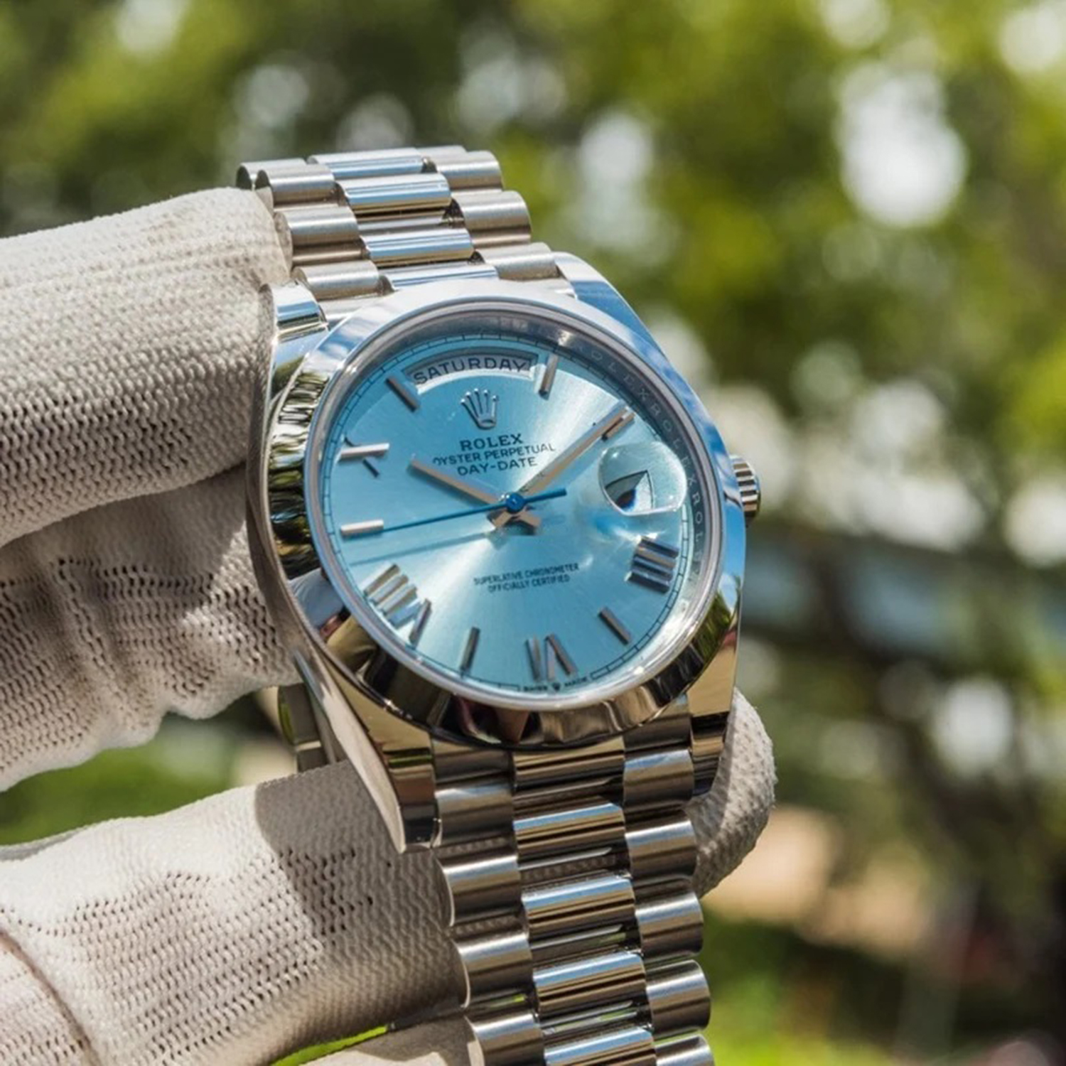 2025 NEW Rolex Land-Dweller 40 Oyster, 40 mm, Oystersteel and white gold M127334-0001