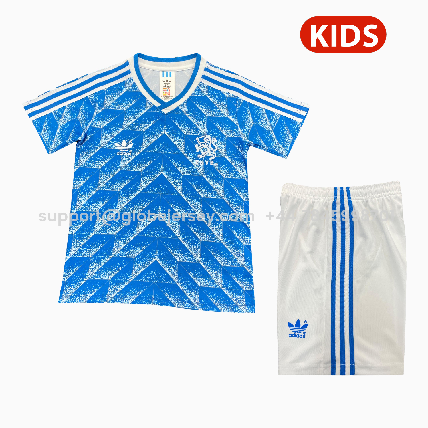 Retro Netherlands 1988 Away Kids Kit