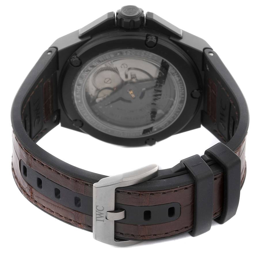 IWC Ingenieur AMG Ceramic Black Brown Dial Mens Watch IW322504