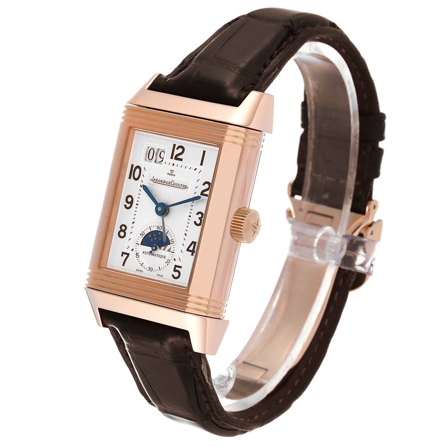 Jaeger LeCoultre Grande Reverso Sun Moon Rose Gold Mens Watch 240.272 Q3032420