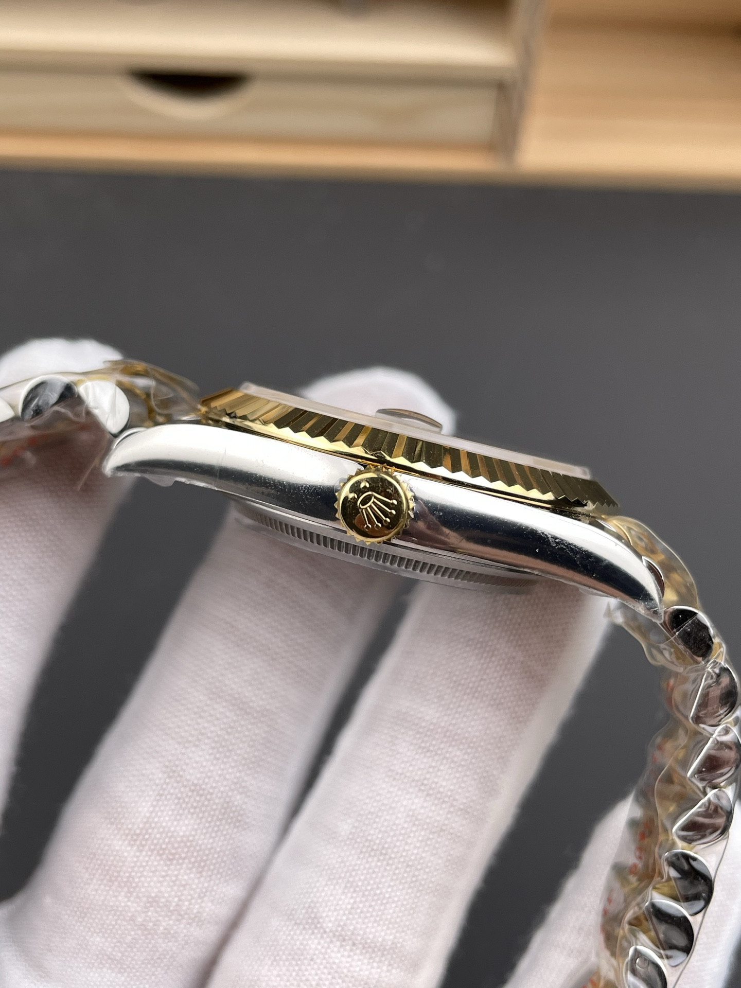 Two-Tone Champagne Dial Datejust