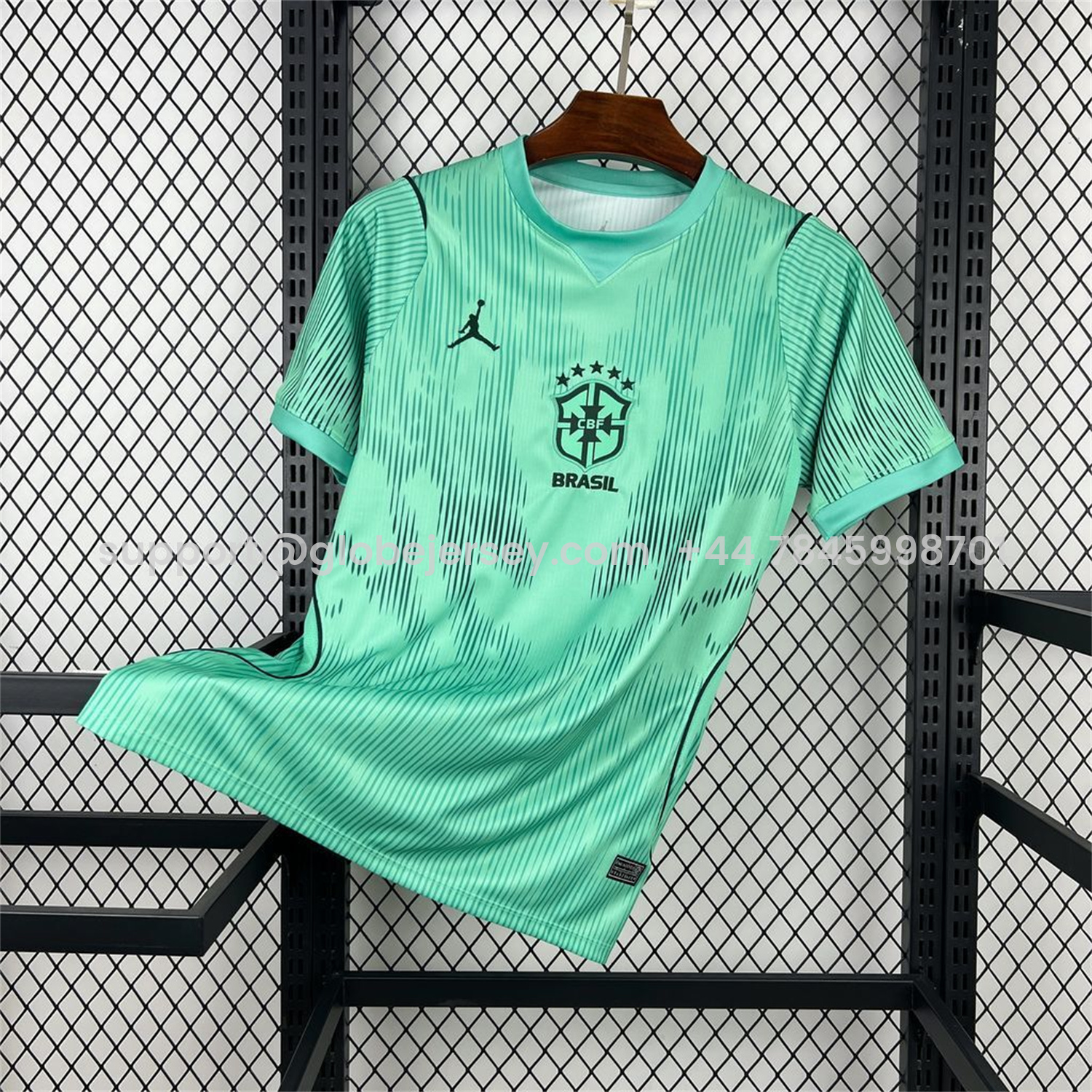 Brazil 2026 Mint Green Goalkeeper Jersey - Fans Version