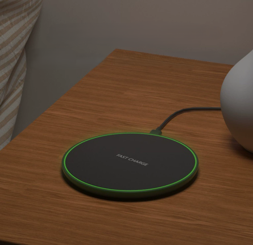 Ultra-Slim Circular Fast Wireless Charger