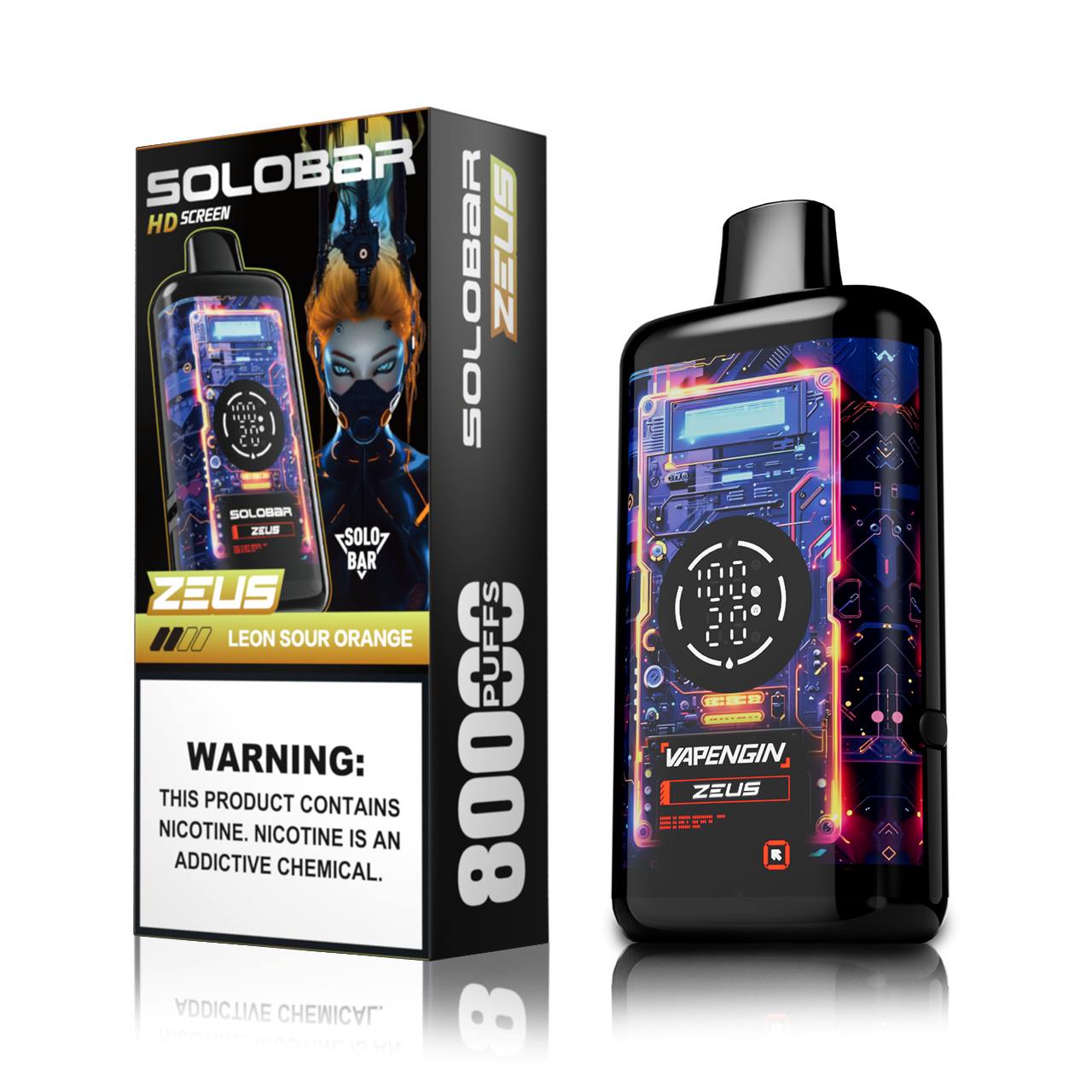 🔥 Solobar Zeus 80K Disposable Vape — Do 80 000 Zaciągnięć Pełnych Smaku | Szybka wysyłka z magazynu w Polsce 🚚