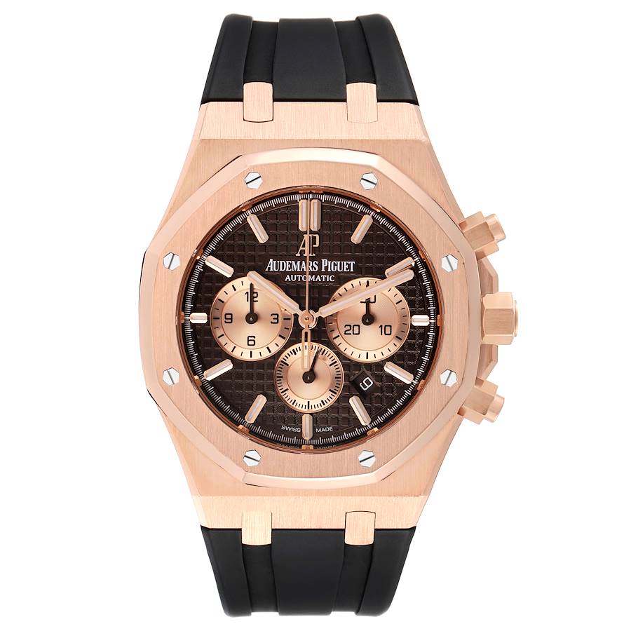Audemars Piguet Royal Oak Rose Gold Chronograph Mens Watch 26331OR