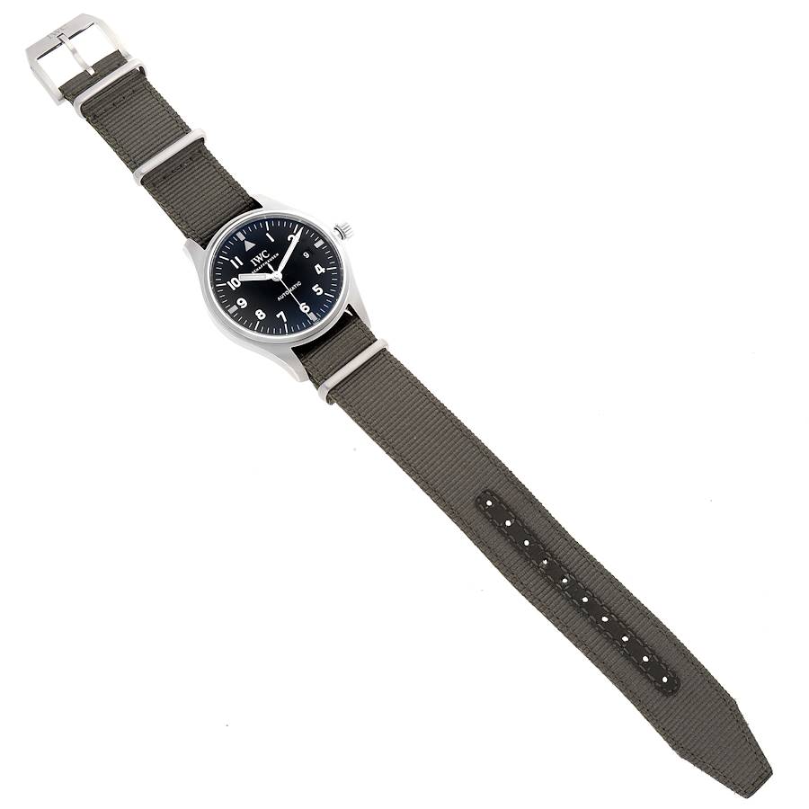 IWC Pilot Mark XVIII Black Dial Automatic Steel Mens Watch IW327007