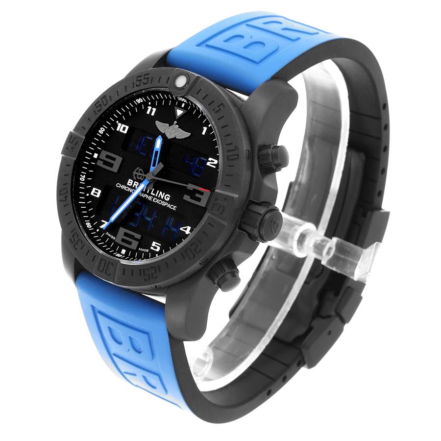 Breitling Exospace DLC Coated Titanium Mens Watch VB5510