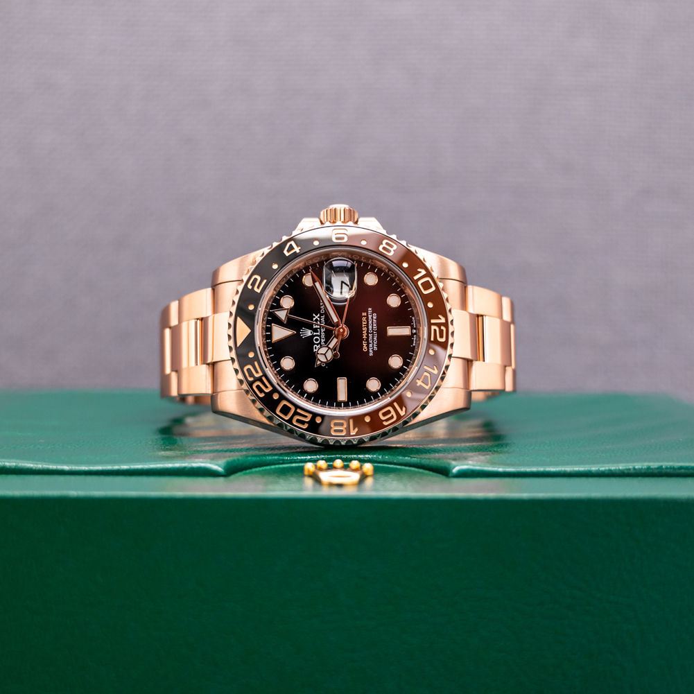 2025 NEW Rolex GMT-Master II 18 ct Everose gold, M126715CHNR-0002